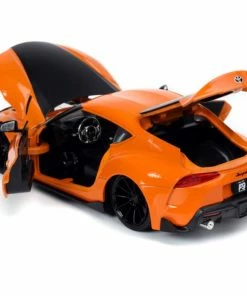 Jada Toys Diecast Cars Fast And Furious 9: The Fast Saga - 2020 Toyota Supra Metallic Orange 1:24 Scale Hollywood Ride 21 Jada Toys Diecast Cars Fast And Furious 9: The Fast Saga - 2020 Toyota Supra Metallic Orange 1:24 Scale Hollywood Ride