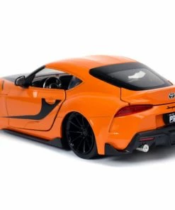 Jada Toys Diecast Cars Fast And Furious 9: The Fast Saga - 2020 Toyota Supra Metallic Orange 1:24 Scale Hollywood Ride 25 Jada Toys Diecast Cars Fast And Furious 9: The Fast Saga - 2020 Toyota Supra Metallic Orange 1:24 Scale Hollywood Ride