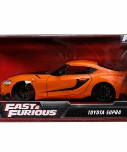 Jada Toys Diecast Cars Fast And Furious 9: The Fast Saga - 2020 Toyota Supra Metallic Orange 1:24 Scale Hollywood Ride 26 Jada Toys Diecast Cars Fast And Furious 9: The Fast Saga - 2020 Toyota Supra Metallic Orange 1:24 Scale Hollywood Ride