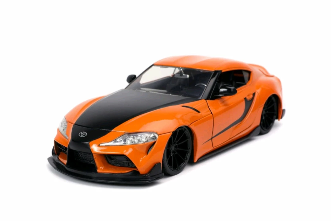 Jada Toys Diecast Cars Fast And Furious 9: The Fast Saga - 2020 Toyota Supra Metallic Orange 1:24 Scale Hollywood Ride 1 Jada Toys Diecast Cars Fast And Furious 9: The Fast Saga - 2020 Toyota Supra Metallic Orange 1:24 Scale Hollywood Ride