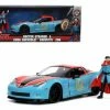 Jada Toys Avengers (comics) - Doctor Strange & 2006 Chevrolet Corvette Z06 1:24 Scale