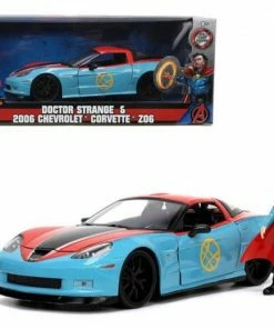 Jada Toys Avengers (comics) - Doctor Strange & 2006 Chevrolet Corvette Z06 1:24 Scale