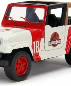Jada Toys Jurassic World - 1992 Jeep Wrangler 1:32 Scale Hollywood Ride
