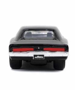 Jada Toys Fast And Furious 9: The Fast Saga - 1970 Dodge Charger Black 1:32 Scale Hollywood Ride Diecast Cars