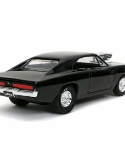 Jada Toys Fast And Furious 9: The Fast Saga - 1970 Dodge Charger Black 1:32 Scale Hollywood Ride Diecast Cars