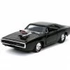 Jada Toys Fast And Furious 9: The Fast Saga - 1970 Dodge Charger Black 1:32 Scale Hollywood Ride Diecast Cars