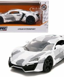 Jada Toys HyperSpec - Lykan Hypersport White / Camo 1:24 Scale Diecast Vehicle