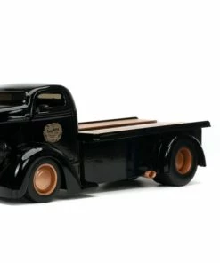 Jada Toys Just Trucks - Ford COE Flatbed 1947 Black 1:24 Scale Diecast Vehicle