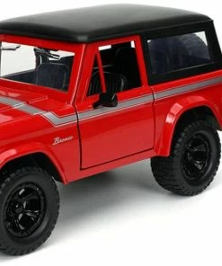 Jada Toys Diecast Cars Just Trucks - 1973 Ford Bronco-Hard Top 1:24 Scale