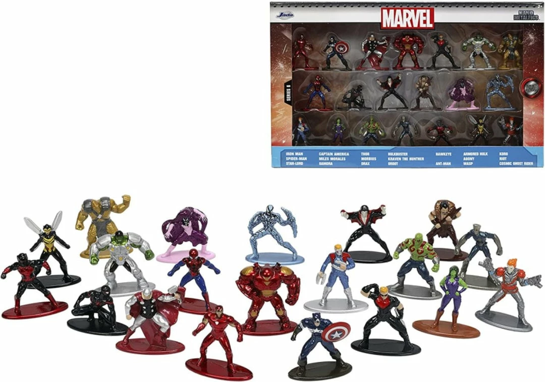 Jada Toys Marvel Comics - Nano Metalfigs 20-pack Wave 06 1 Jada Toys Marvel Comics - Nano Metalfigs 20-pack Wave 06