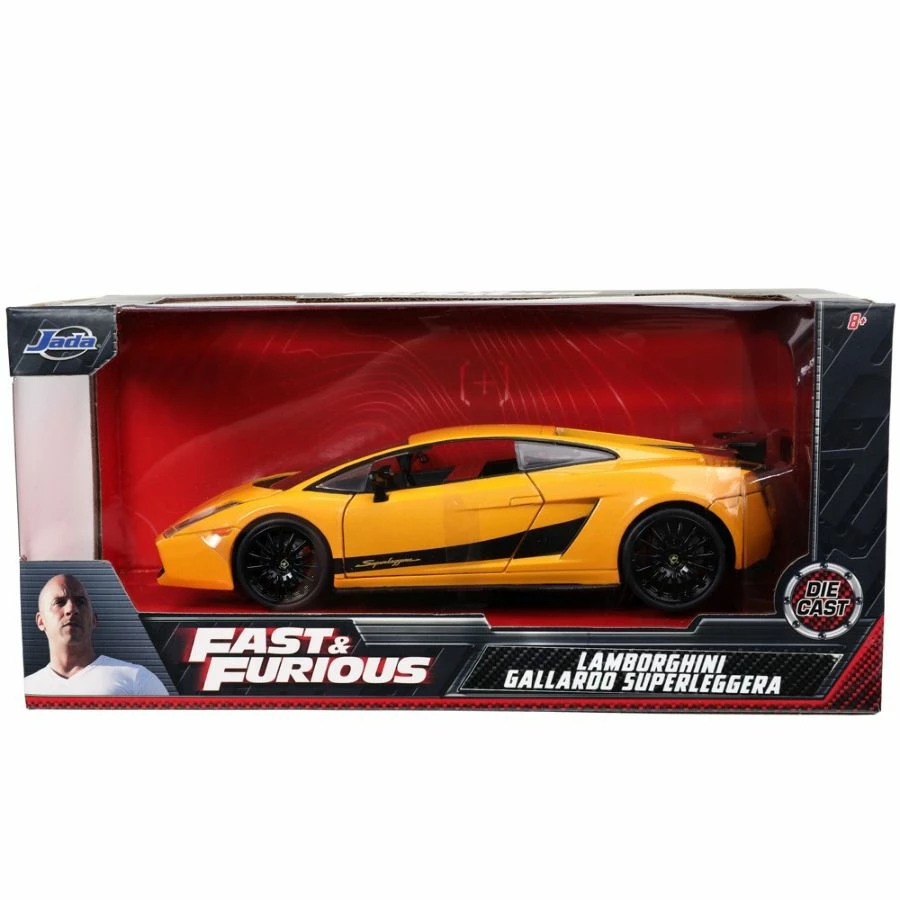 Jada Toys Fast And Furious - Lamboghini Gallardo 1:24 Scale Hollywood Ride 5 Jada Toys Fast And Furious - Lamboghini Gallardo 1:24 Scale Hollywood Ride