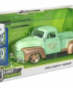 Jada Toys Just Trucks - Chevy Pick Up 1953 Green 1:24 Scale Diecast Vehicle Diecast Cars