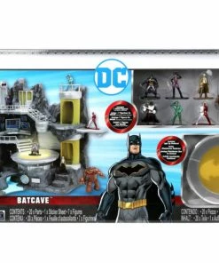 Jada Toys Diecast Cars DC Comics - Batcave NanoScene With Figures Value Box