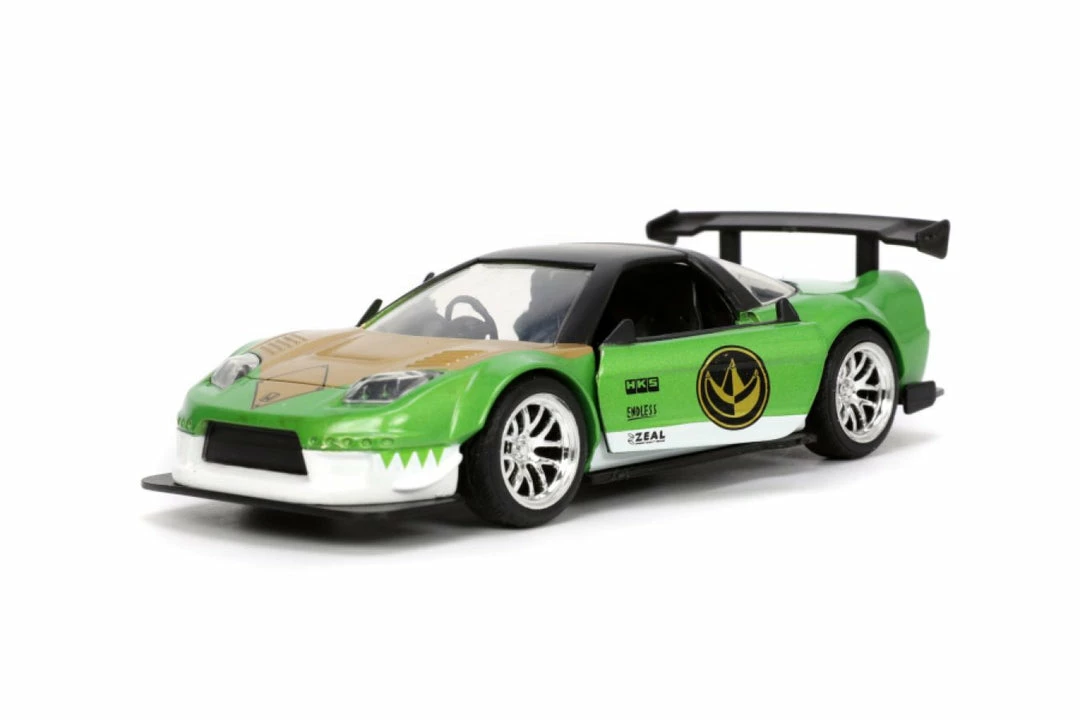 Jada Toys Power Rangers - 2002 Honda NSX With Green Ranger 1:32 Scale Hollywood Ride 3 Jada Toys Power Rangers - 2002 Honda NSX With Green Ranger 1:32 Scale Hollywood Ride