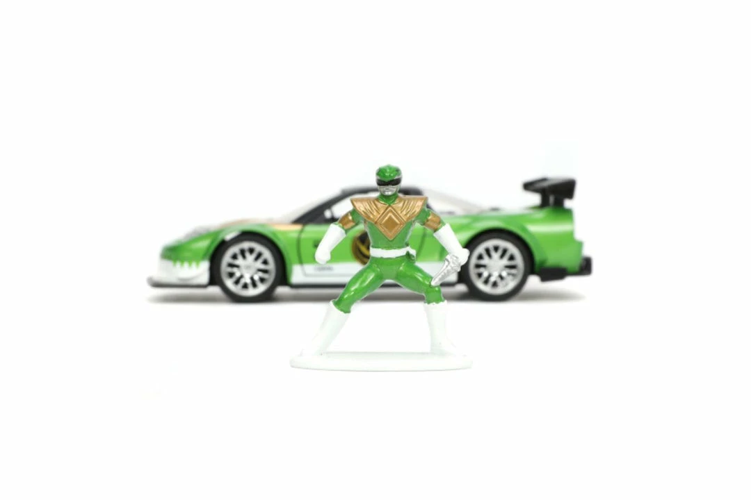 Jada Toys Power Rangers - 2002 Honda NSX With Green Ranger 1:32 Scale Hollywood Ride 9 Jada Toys Power Rangers - 2002 Honda NSX With Green Ranger 1:32 Scale Hollywood Ride