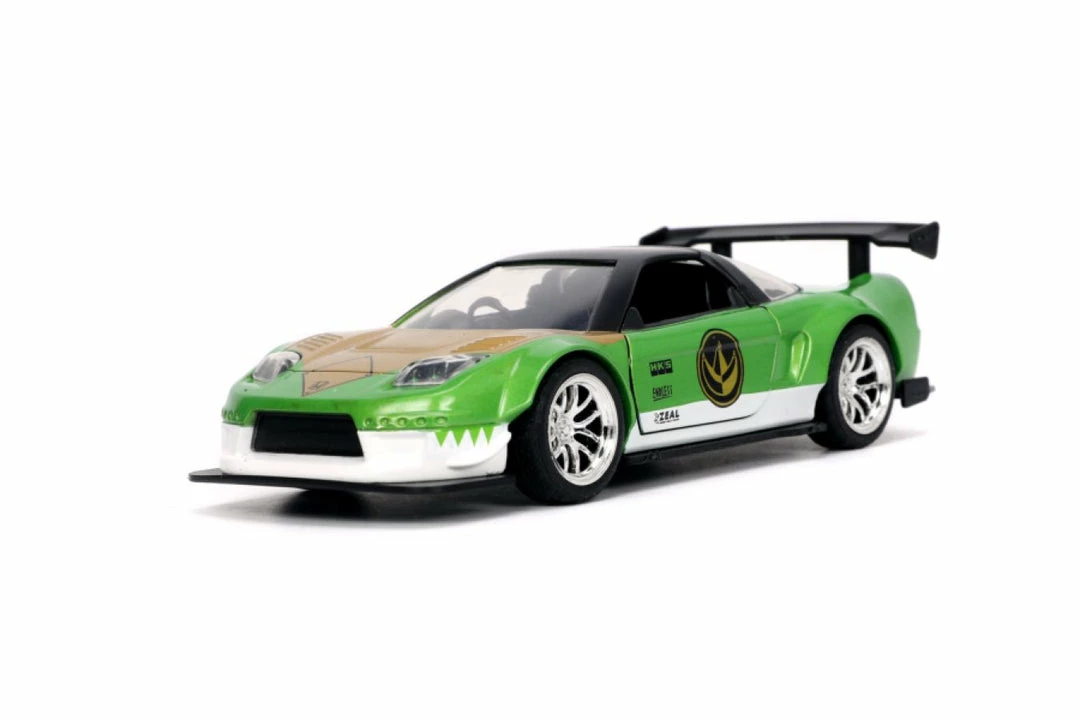 Jada Toys Power Rangers - 2002 Honda NSX With Green Ranger 1:32 Scale Hollywood Ride 10 Jada Toys Power Rangers - 2002 Honda NSX With Green Ranger 1:32 Scale Hollywood Ride