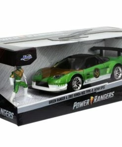 Jada Toys Power Rangers - 2002 Honda NSX With Green Ranger 1:32 Scale Hollywood Ride 27 Jada Toys Power Rangers - 2002 Honda NSX With Green Ranger 1:32 Scale Hollywood Ride