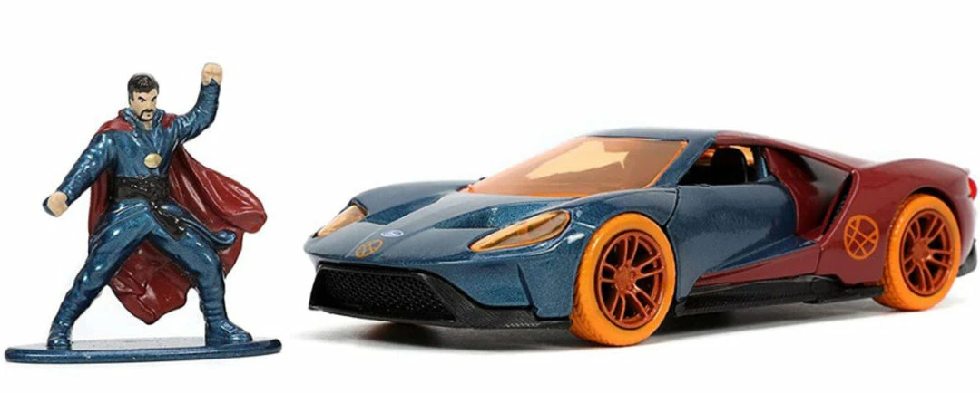 Jada Toys Avengers (comics) - Doctor Strange & 2017 Ford GT 1:32 Scale Diecast Cars 1 Jada Toys Avengers (comics) - Doctor Strange & 2017 Ford GT 1:32 Scale Diecast Cars