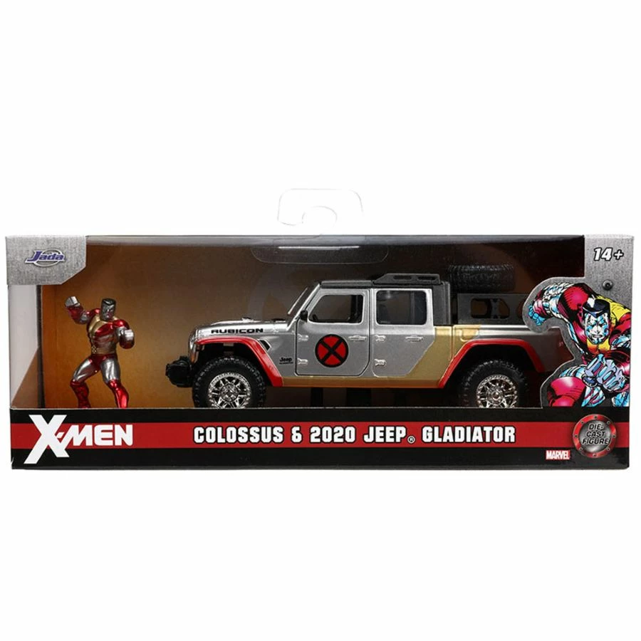 Jada Toys X-Men (comics) - Colossus & 2020 Jeep Gladiator 1:32 Scale Diecast Cars 4 Jada Toys X-Men (comics) - Colossus & 2020 Jeep Gladiator 1:32 Scale Diecast Cars