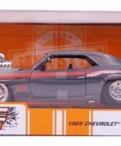 Jada Toys Diecast Cars Big Time Muscle - 1969 Chevrolet Camaro 1:24 Scale