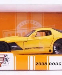 Jada Toys Diecast Cars Big Time Muscle - 2008 Dodge Viper SRT10 1:24 Scale