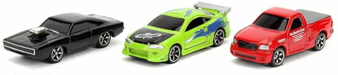 Jada Toys Fast And Furious - Nano Vehicle Assortment B Diecast Cars 4 Jada Toys Fast And Furious - Nano Vehicle Assortment B Diecast Cars