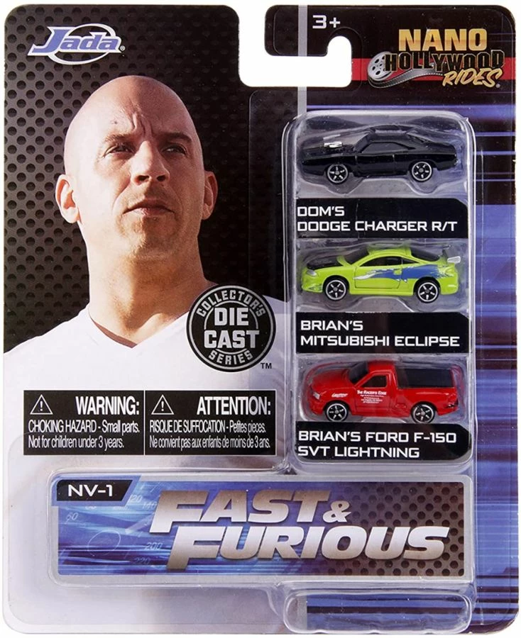Jada Toys Fast And Furious - Nano Vehicle Assortment B Diecast Cars 5 Jada Toys Fast And Furious - Nano Vehicle Assortment B Diecast Cars