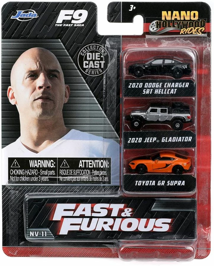 Jada Toys Fast And Furious - Nano Vehicle Assortment B Diecast Cars 7 Jada Toys Fast And Furious - Nano Vehicle Assortment B Diecast Cars