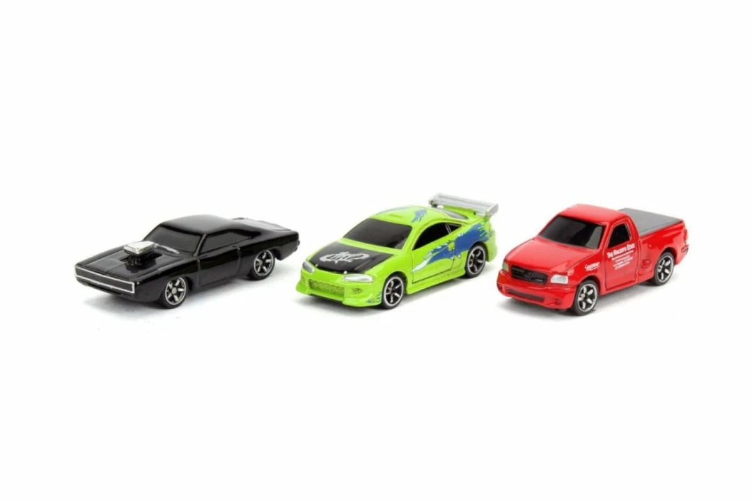 Jada Toys Fast And Furious - Nano Hollywood Rides Vehicle Assortment Diecast Cars 3 Jada Toys Fast And Furious - Nano Hollywood Rides Vehicle Assortment Diecast Cars