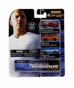 Jada Toys Fast And Furious - Nano Hollywood Rides Vehicle Assortment Diecast Cars 8 Jada Toys Fast And Furious - Nano Hollywood Rides Vehicle Assortment Diecast Cars