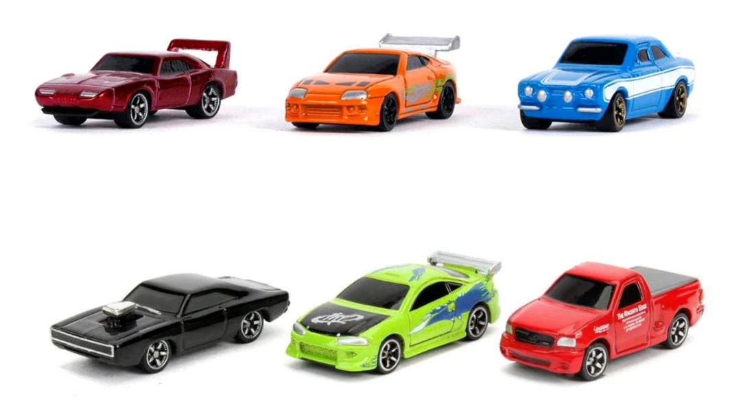 Jada Toys Fast And Furious - Nano Hollywood Rides Vehicle Assortment Diecast Cars 1 Jada Toys Fast And Furious - Nano Hollywood Rides Vehicle Assortment Diecast Cars
