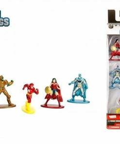 Jada Toys Diecast Cars DC Comics - Nano Metalfigs 5-Pack