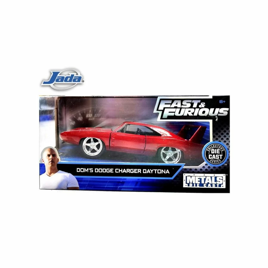 Jada Toys Fast And Furious - 1969 Dodge Charger Daytona 1:32 Scale Hollywood Ride 3 Jada Toys Fast And Furious - 1969 Dodge Charger Daytona 1:32 Scale Hollywood Ride