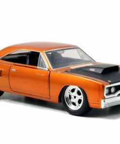 Jada Toys Fast And Furious - '70 Plymouth Road Runner BK 1:24 Scale Hollywood Ride Diecast Cars