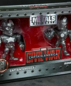 Jada Toys Captain America 3: Civil War - Iron Man & Captain America US Exclusive 4