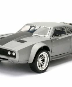 Jada Toys Diecast Cars Fast And Furious - Dom's Ice Charger 1:24 Scale Hollywood Ride