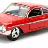 Jada Toys Diecast Cars Fast And Furious - FF8 1961 Chevy Impala 1:32 Hollywood Ride
