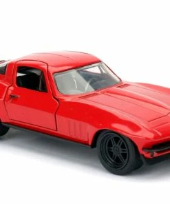 Jada Toys Diecast Cars Fast And Furious 8 - '66 Chevy Corvette 1:32 Scale Hollywood Ride