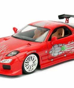 Jada Toys Fast And Furious - 1993 Mazda RX-7 1:24 Scale Hollywood Ride Diecast Cars