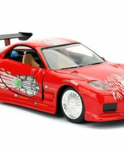 Jada Toys Diecast Cars Fast And Furious - Dom's Mazda RX-7 1:32 Scale Hollywood Ride