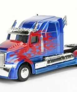 Jada Toys Transformers (2007) - Optimus Prime Western Star Truck Free Rolling 1:32 Scale Hollywood Ride Diecast Cars
