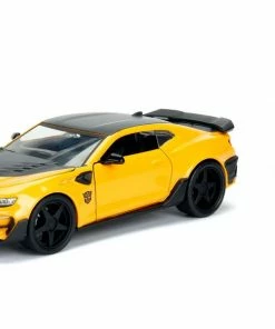 Jada Toys Transformers 5: The Last Knight - Bumblebee ChevyCamaro 1:24 Scale Hollywood Ride With Medallion Diecast Cars