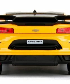 Jada Toys Transformers 5: The Last Knight - Bumblebee ChevyCamaro 1:24 Scale Hollywood Ride With Medallion Diecast Cars