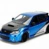 Jada Toys Diecast Cars Fast And Furious - 2012 Subaru Impreza WRX STI 1:24 Scale Hollywood Ride