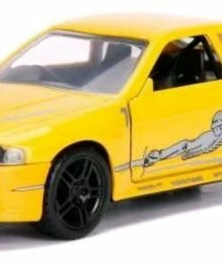 Jada Toys Diecast Cars Fast And Furious - 1995 Nissan Skyline GTR R33 1:32 Scale Hollywood Ride