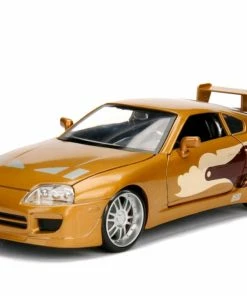 Jada Toys Diecast Cars Fast And Furious - 1995 Toyota Supra 1:24 Scale Hollywood Ride