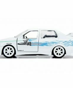 Jada Toys Diecast Cars Fast And Furious - 1995 Volkswagen Jetta 1:32 Scale Hollywood Ride