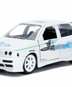 Jada Toys Diecast Cars Fast And Furious - 1995 Volkswagen Jetta 1:32 Scale Hollywood Ride