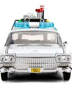 Jada Toys Diecast Cars Ghostbusters (1984) - Ecto-1 Hollywood Rides 1:24 Scale Diecast Vehicle