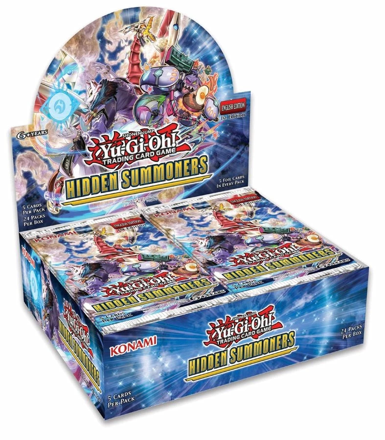 Konami Yu-Gi-Oh! - Hidden Summoners Booster (Display Of 24) 1 Konami Yu-Gi-Oh! - Hidden Summoners Booster (Display Of 24)